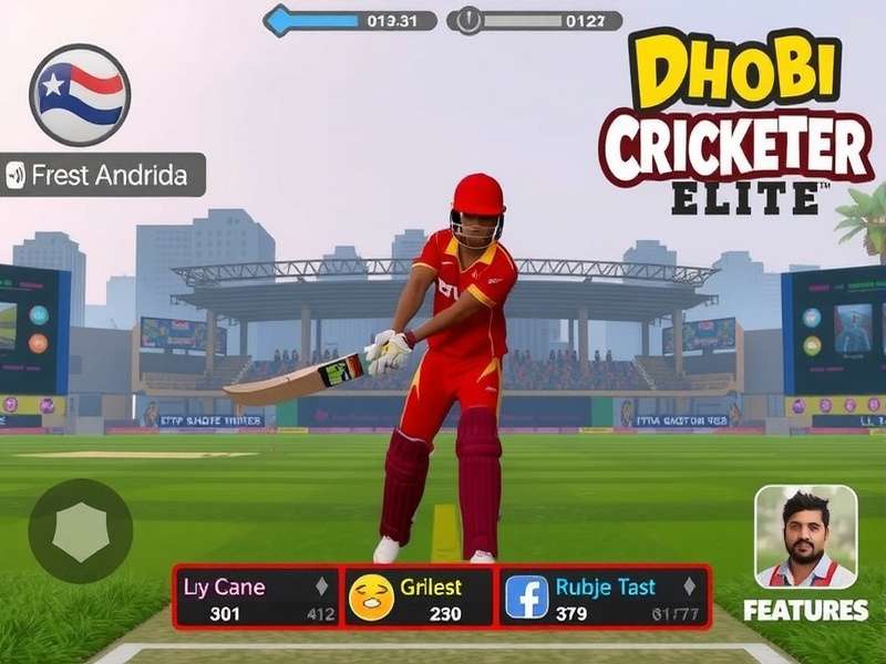 Dhobi Ghat Cricketer Elite Gameplay